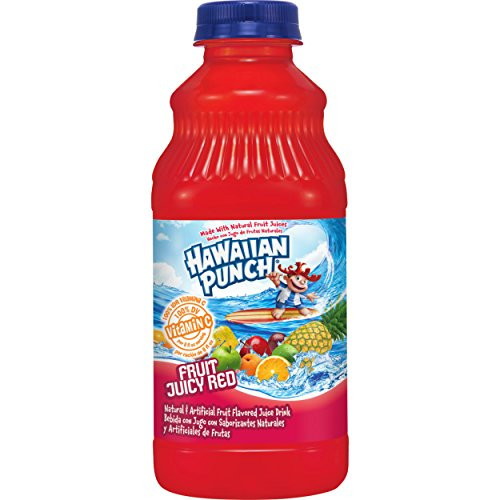 Mott's Hawaiian Punch Fruit Juicy Red 32-Ounce Bottles Pack of 12 Mott's Hawaiian Punch Fruit Juicy Red 32-Ounce Bottles Pack of 12