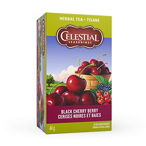 Celestial Seasonings Herb Tea Black Cherry Berry 20-count Pack of6 Celestial Seasonings Herb Tea Black Cherry Berry 20-count Pack of6