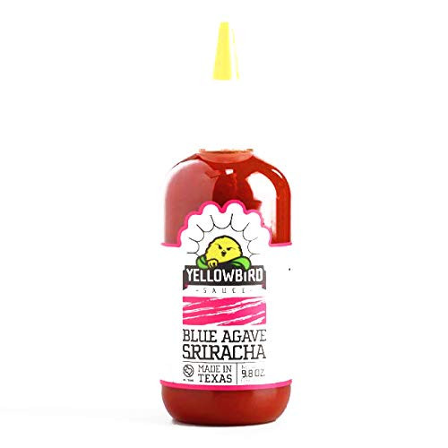 Yellowbird Blue Agave Sriracha Hot Sauce 9.8 oz each  2 Items Per Order  not per case