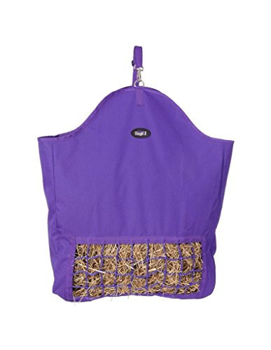 Tough-1 Slow Feed Hay Pouch Solids Purple