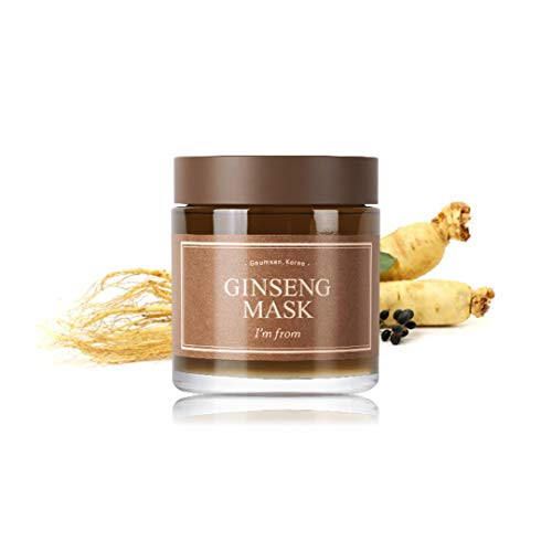 I'M FROM  Ginseng Mask  detox  elasticity  prevent fine lines  3.97% ginseng extract  120g  4.23oz