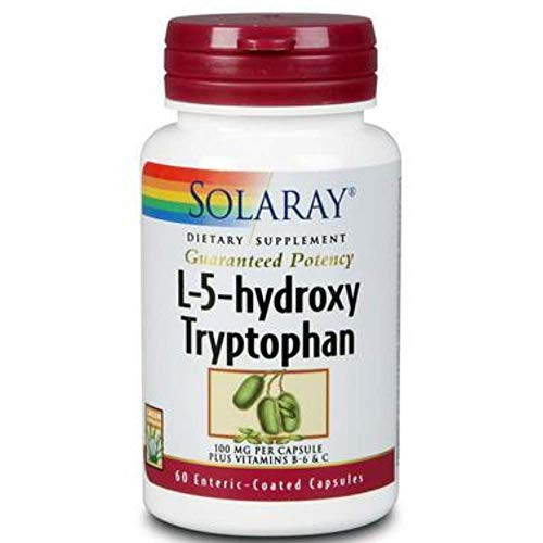 Solaray L-5-HYDROXY TRYPTOPHAN 60 Enteric-Coated Capsules Solaray L-5-HYDROXY TRYPTOPHAN 60 Enteric-Coated Capsules