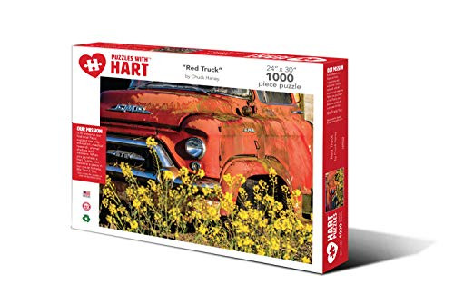 Hart Puzzles Red Truck 1000 Piece Puzzle  1 EA