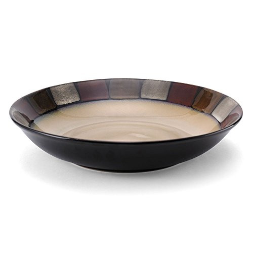 Pfaltzgraff Taos Large Round Pasta Bowl  14-Inch  brown