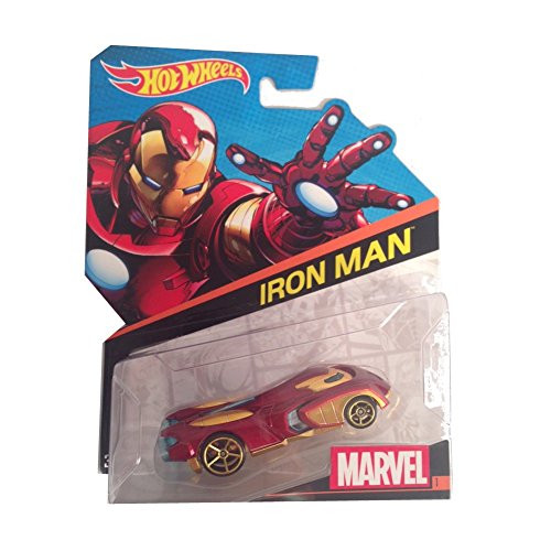 Hot Wheels  Marvel Character Car  Iron Man 1