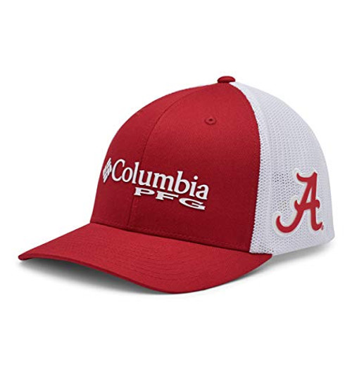 NCAA Alabama Crimson Tide Men's PFG Mesh Ball Cap Large X-Large Large X-Large ALA - Red Velvet NCAA Alabama Crimson Tide Men's PFG Mesh Ball Cap Large X-Large Large X-Large ALA - Red Velvet
