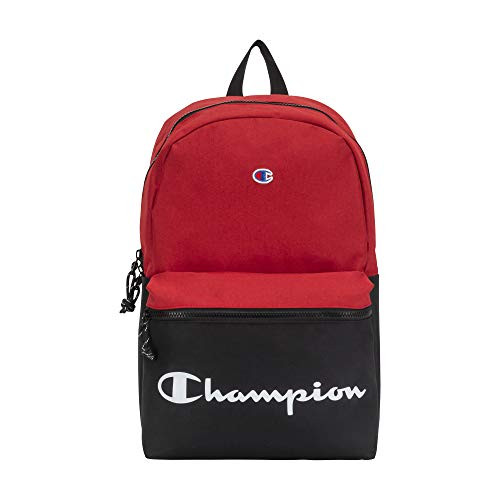 Champion Men's Manuscript Backpack  Scarlet Heather  One Size
