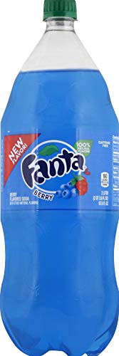 Fanta Berry caffeine free soda 2 Liter One bottle