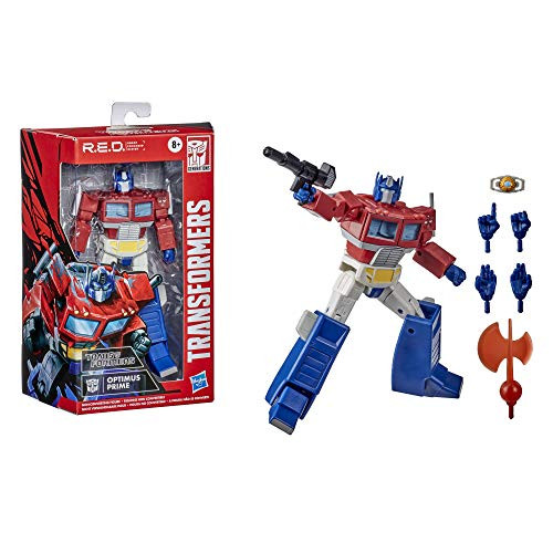 Transformers R.E.D.  Robot Enhanced Design  The Transformers G1 Optimus Prime  Non-Converting Figure