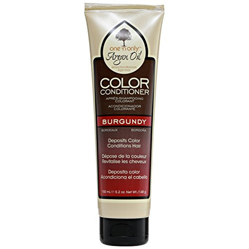 One N Only Argan Oil Condition Color Burgundy 5.2 Ounce  150ml