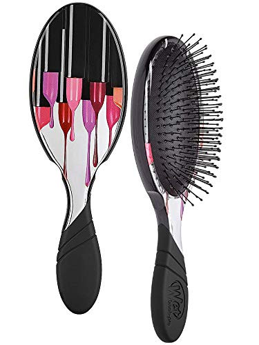 Wet Brush-Pro Detangler Hair Brush  EasyGrip Limited Edition Bold Beauty  Black Power Pigments