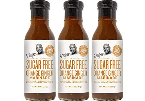 G Hughes Sugar Free Orange Ginger Marinade 13 oz  3 Pack