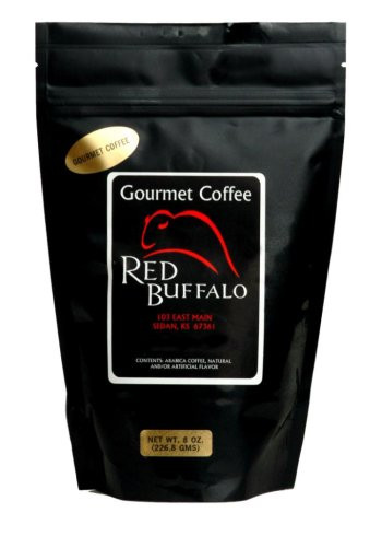 Red Buffalo Blueberry Cobbler Flavored Coffee  Ground  1 pound