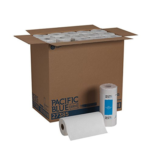 Pacific Blue Select 2-Ply Perforated Paper Towel Rolls by GP PRO  Georgia-Pacific   27385  85 Sheets Per Roll  30 Rolls Per Case