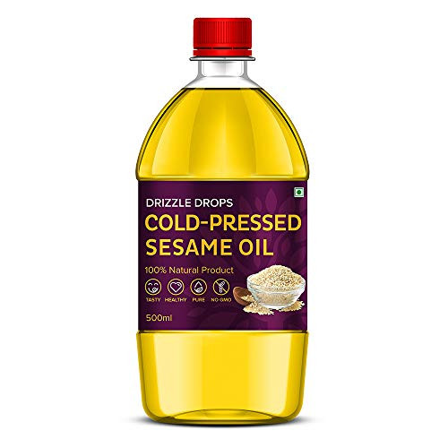 Bliss Tree - Extra Virgin  and  Full Wooden Cold Pressed Sesame Oil - 1 liters - Ships Free Over 30