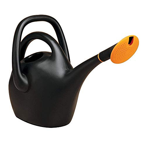 Black Easy Pour Watering Can  2.6 Gallon  Pack of 1