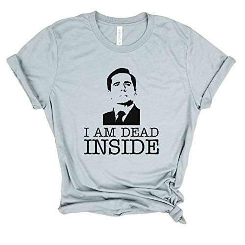 I am dead inside - Michael Scott shirt  Bears Beets Battelstar Galactica  The Office Tv show tshirt  The Office t shirt  Dwight Schrute  Unisex tshirt.