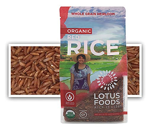 Lotus Foods Gourmet Organic Red Rice  0.94 Pound  Pack of 6