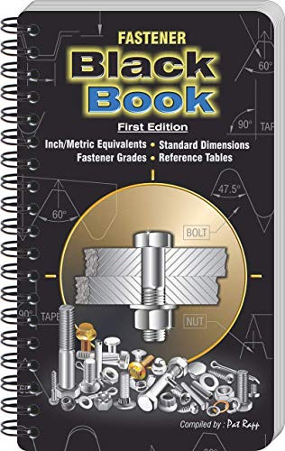 Black Books FBBUSA Fastener Black Book First Edition  1 per Pack