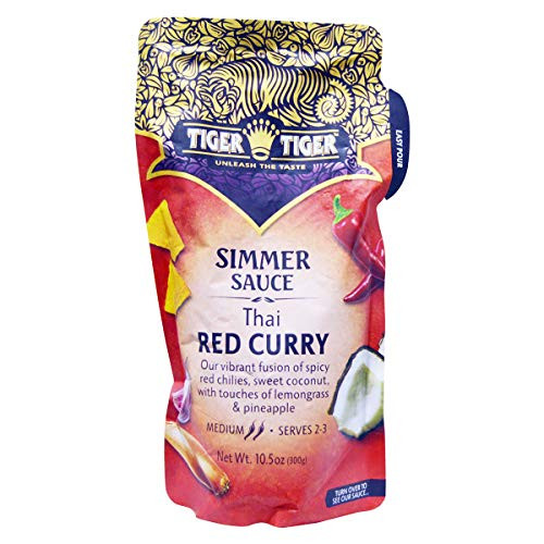 Tiger Tiger Simmer Sauce - Thai Red Curry - 10.5oz  300g
