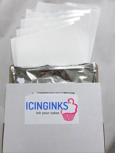 Premium Edible Frosting Sheets  Sugar Sheets  Icing sheets 24 count  8.5" X 11"  A4 Edible Paper for cake printers