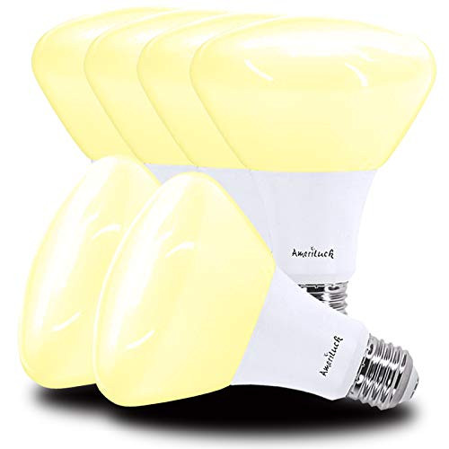 AmeriLuck 65W Equivalent BR30 LED Bulbs, 8W Dimmable 2700K Soft White, Perfect Recessed Housing Flood Light, UL Listed (6 Pack)