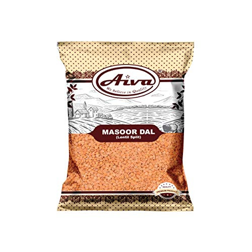 Aiva Masoor Dal 10 LBS Red Split Lentils Masur Dal Non-GMO Natural Aiva Masoor Dal 10 LBS Red Split Lentils Masur Dal Non-GMO Natural