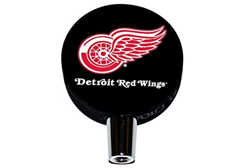 Detroit Red Wings Basic Logo Hockey NHL Puck Beer Tap Handle Detroit Red Wings Basic Logo Hockey NHL Puck Beer Tap Handle