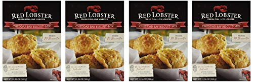 Pack of 4  Red Lobster Cheddar Bay Biscuit Mix 11.36 oz Box - SET OF 3