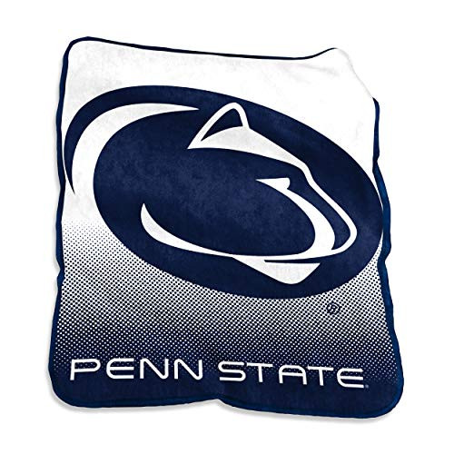 Logo Brands NCAA Penn State Nittany Lions Raschel Throw  One Size  Team Color