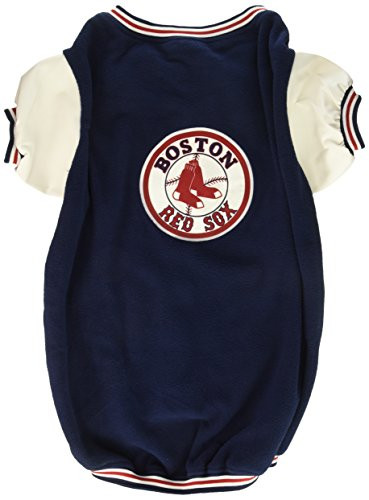 Sporty K9 Boston Red Sox Varsity Dog Jacket  X-Large
