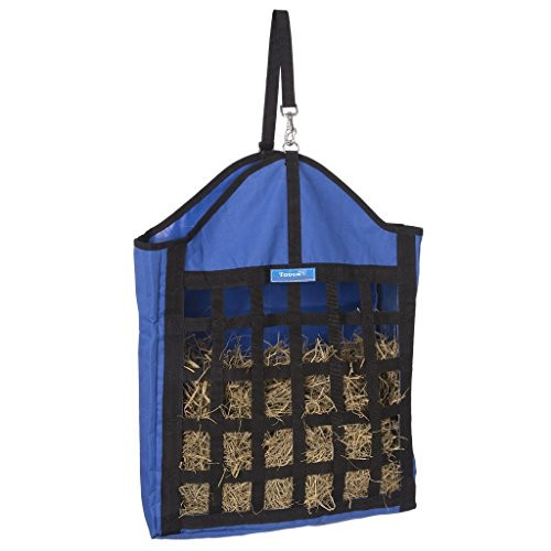 Tough-1 Nylon Hay Tote with Web Front - Royal Blue