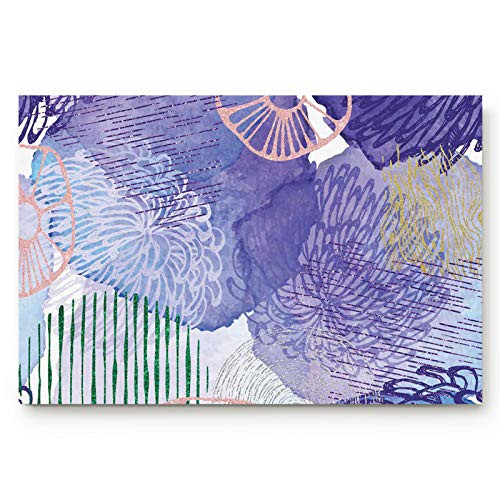 Doormats Entrance Rugs Flowers Watercolor Chrysanthemum Entryway Door Mats Purple Floor Mats Apartment Office Front Door 20 x 31.5 inches Doormats Entrance Rugs Flowers Watercolor Chrysanthemum Entryway Door Mats Purple Floor Mats Apartment Office Front Door 20 x 31.5 inches