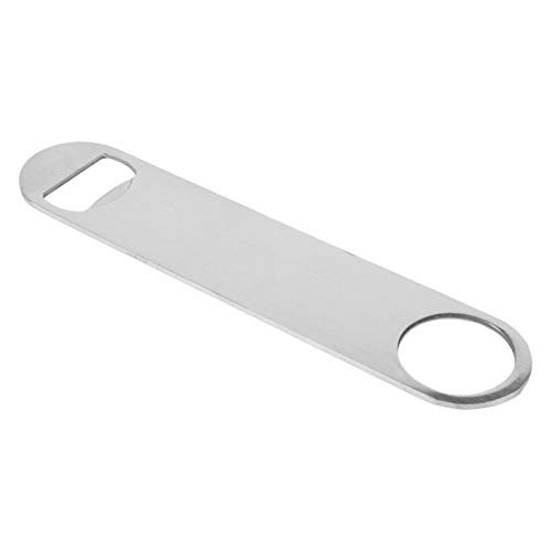 Stainless Steel Flat Bottle Opener, Heavy Duty Beer Bottle Opener for Kitchen, Bar or Restaurant - 5ct Stainless Steel Flat Bottle Opener, Heavy Duty Beer Bottle Opener for Kitchen, Bar or Restaurant - 5ct