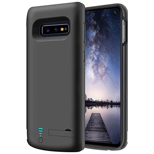 New  RUNSY Battery Case for Samsung Galaxy S10e  5000mAh Rechargeable Extended Battery Charging Case  External Battery Charger Case  Adds 1.2X Extra Juice  5.8 inch for Galaxy S10e