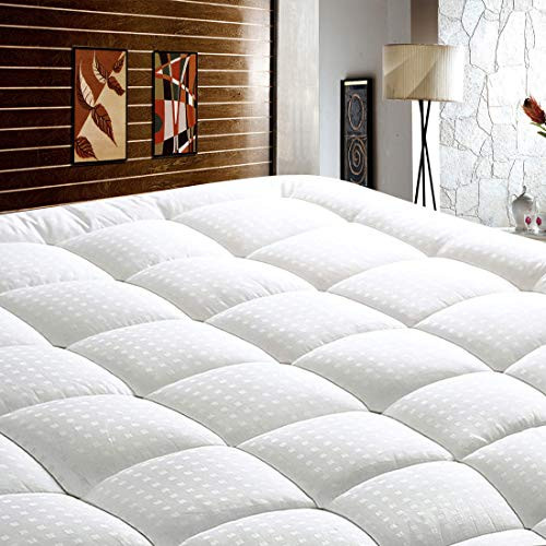 ST Starcast Queen Size Mattress Pad Pillow Top Mattress Cover Quilted Fitted Mattress Protector Cotton Top 8-21" Deep Pocket Cooling Mattress Topper 1 Inch Queen ST Starcast Queen Size Mattress Pad Pillow Top Mattress Cover Quilted Fitted Mattress Protector Cotton Top 8-21" Deep Pocket Cooling Mattress Topper 1 Inch Queen