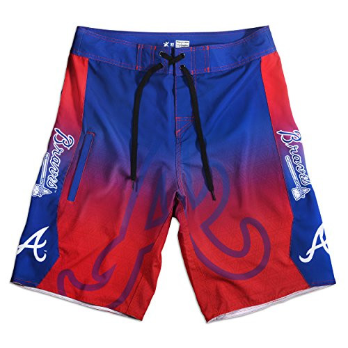 Atlanta Braves Gradient Board Short Small 30