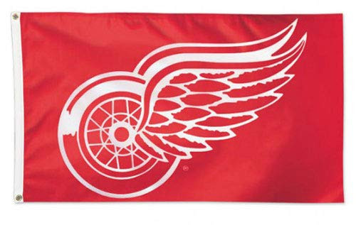 Detroit Red Wings - 3' x 5' Polyester NHL Team Flag