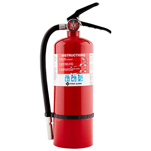 First Alert Fire Extinguisher  Professional Fire Extinguisher  Red  5 lb  PRO5