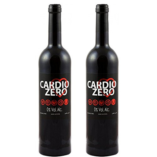 Elivo Cardio Red Non-Alcoholic Red Wine 750ml  2 Bottles