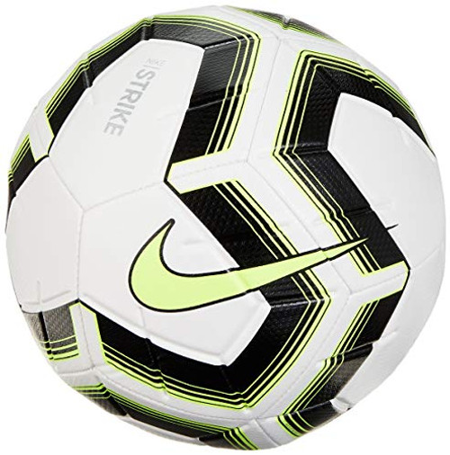 Nike Unisex's Strik Team Ims Football Training Balls  White Black Volt Volt  4