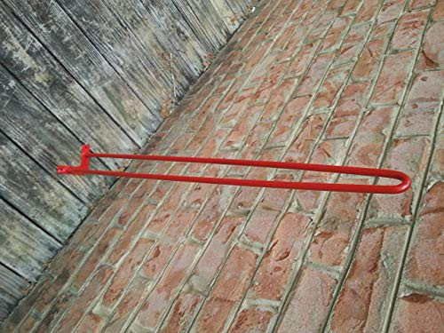 Red 35 Inch Hairpin Legs - - EACH LEG SOLD SEPARATELY