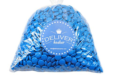 Deliver Kosher Bulk Candy - Blue Mint Chocolate Lentils - 1lb Bag Deliver Kosher Bulk Candy - Blue Mint Chocolate Lentils - 1lb Bag
