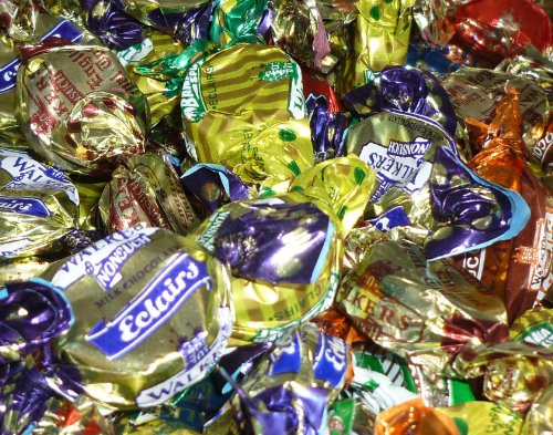 Walkers Assorted Toffees 1 kilo bag