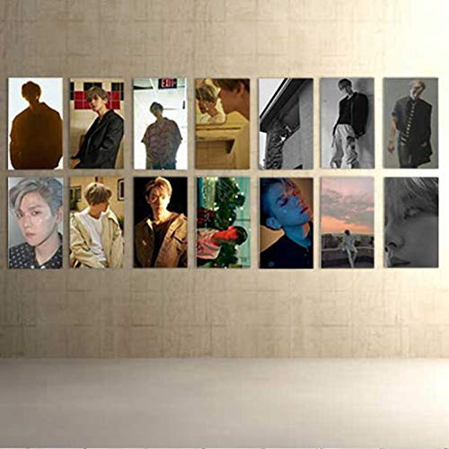 30Pcs/Set EXO Baekhyun-Solo UN Village Card Gift Fans Collection