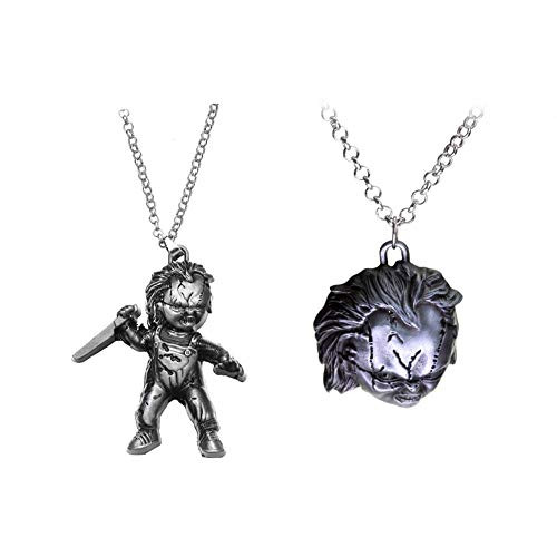 Winssigma Child's Play Curse of Chucky Necklace for Fans Cosplay Costume Jewelry Winssigma Child's Play Curse of Chucky Necklace for Fans Cosplay Costume Jewelry