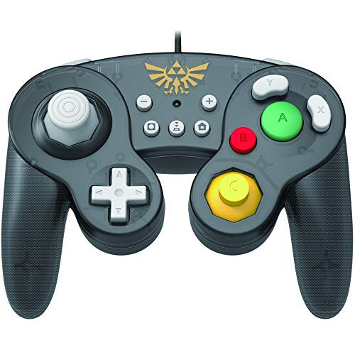 HORI Nintendo Switch Battle Pad (Zelda) GameCube Style Controller - Nintendo Switch