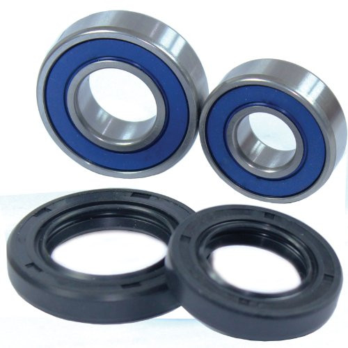 Caltric Front Wheel Ball Bearings  and  Seals Kit Compatible with Yamaha Warrior 350 Yfm350 Yfm-350 1987-1996