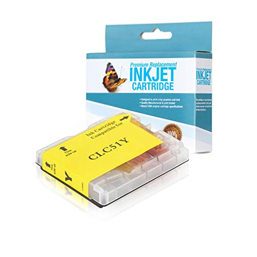 SuppliesOutlet Compatible Ink Cartridge Replacement for Brother LC51 / LC51Y -Yellow,1 Pack- SuppliesOutlet Compatible Ink Cartridge Replacement for Brother LC51 / LC51Y -Yellow,1 Pack-