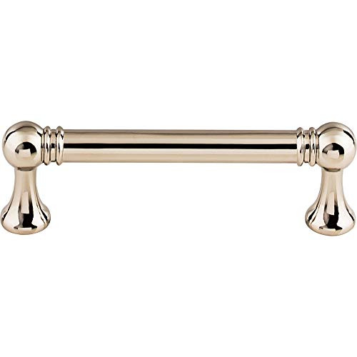Top Knobs TK802PN Serene Collection 3-3/4" Kara Pull, Polished Nickel